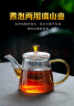 雅集玻璃茶壶 过滤泡茶壶家用耐高温茶水分离泡茶器单壶500ml 实拍图