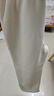 真维斯（JEANSWEST）阔腿裤子女2025春秋季新款直筒休闲裤女装宽松百搭雪尼尔垂感长裤 加绒 米色 纯色 S 实拍图