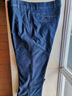 甄酷中老年宽松牛仔裤男秋冬高腰弹力男裤子加肥直筒休闲长裤 加绒【深蓝】 36 码 2尺9腰围 实拍图