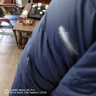 361度连帽轻薄羽绒服男冬季新款85%含绒量轻盈保暖情侣运动外套 【男款】深墨蓝 XL 实拍图