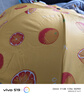 【京东物流】8骨水果折叠黑胶防晒防紫外线遮阳晴雨两用伞 柠檬 手动 手动开合 实拍图