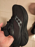Saucony【彭于晏同款】索康尼胜利22专业强缓震跑鞋男厚底跑步鞋运动鞋男 黑色【SE版宽楦】 40 实拍图