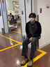 NEW OR MODE高街美式牛仔裤男港风复古潮牌设计感春秋季情侣休闲直筒阔腿裤子 黑色 XL 【建议140-155斤】 实拍图