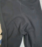纤丝鸟男士磨绒护膝裤高弹修身护膝贴片保暖裤 麻黑色 L(175/100) 实拍图