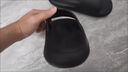 猫力防臭凉拖鞋男家居家用防滑夏季静音踩屎感男士外穿情侣浴室拖鞋女 黑色 42-43 适合41-42 实拍图
