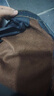 真维斯（JEANSWEST）牛仔裤男加绒2025冬季轻商直筒修身保暖牛仔长裤男黑色加绒34 实拍图
