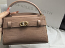 CHARLES&KEITH鳄鱼纹凯莉包手提包斜挎包包女包生日520礼物CK2-50270880-1 实拍图