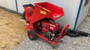 树枝粉碎机果园林枝条打碎机多功能汽油柴油电启木材秸秆碎枝机 小推车碎枝机单机-不含动力 实拍图