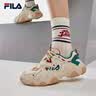 斐乐猫爪4丨FILA老爹鞋秋季女鞋黑色鞋子运动鞋休闲鞋厚底鞋 云端-CC 37.5 实拍图