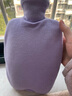 fashy暖手袋注水德国进口热水袋灌水暖脚学生暖被窝防爆暖水袋 6481紫兔 实拍图