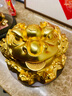 郎凯丹顿黄铜金蟾摆件公司店铺开业定制礼物中式家居酒柜工艺品金蝉装饰品 大号鎏金八方来財金蟾 晒单实拍图