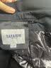 鸭鸭（YAYA）王一博同款羽绒服男士短款冬季新款加厚户外保暖时尚红色工装外套 黑色-YE3B706712D S /165 实拍图