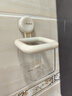 佳家昌牙刷牙膏梳子置物架免打孔壁挂卫生间吸盘收纳盒浴室剃须刀收纳筒 实拍图
