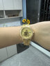 宾爵足金弥勒金佛红宝石晶钻腕表男进口机械机芯夜光防水男士品味奢华 足金弥勒金佛-高档男士腕表-金带 实拍图