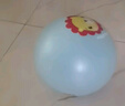 费雪（Fisher-Price）儿童玩具球宝宝小皮球拍拍球38cm(蓝色含打气筒)生日礼物礼品 实拍图