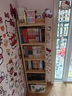 卓禾实木书架置物架落地一体靠墙转角储物柜简易货架学生桌边松木书柜 特惠款（免漆实木）六层80x160 实拍图