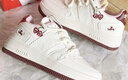 Kappa卡帕女鞋刺绣板鞋2026春季新款休闲厚底低帮小白鞋百搭运动鞋子女 经典白/内涵粉 【刺绣樱桃系列】 37 实拍图