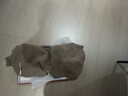 鄂尔多市产羊绒世家100%无缝纯羊绒衫女秋冬半高领纯色羊绒针织女 原绒驼 XL 115-130斤 实拍图