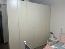 全友家居 衣柜简约平开门衣柜卧室E0级环保板材隐藏拉手收纳储物衣橱 实拍图