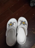 速狐（SUHU）夏季洞洞鞋女软底玛丽珍防滑护士鞋上班韩版学生外穿凉拖鞋凉鞋女 白色升级版 37-38 适用于37-38的脚 实拍图