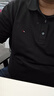 Tommy Hilfiger25春夏新款男透气珠地网眼通勤修身短袖T恤/镶边翻领POLO衫 【修身款】曜岩黑色BEI 2XL （推荐：170-190斤） 实拍图