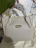 塔驰密司 新年包包品牌奢侈单肩斜挎包女士七夕情人节送女友老婆生日礼物 米白色 实拍图