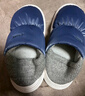 朴西棉拖鞋室内家用2024冬季保暖包跟厚底防水防滑月子鞋女加绒加厚 深海蓝 均码 42-43（适合4142） 实拍图