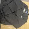 adidas户外休闲保暖飞行员棉服夹克外套男装秋冬阿迪达斯轻运动   黑色   L 实拍图