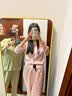 维多利亚的秘密 维密月光绸丝滑女士睡衣套装舒适家居服 10T1嫩粉色-56412 11256412 XS 实拍图