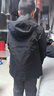 YAYA鸭鸭男女中大童一衣三穿可拆卸内胆三防羽绒服2件套 黑色 140 实拍图