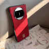 魔岩适用【龙年限定】华为MateX5手机壳磁吸翻盖智能视窗壳膜一体x5典藏版保护套真皮全包防摔商务女 【中国红】智能翻盖 | 磁吸皮套 华为MateX5典藏版 晒单实拍图