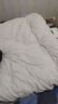 红豆A类抗菌大豆纤维被子春秋被冬被棉被褥加厚四季通用被芯家用双人 婴儿灰 2.0*2.3加厚冬被/约10斤 实拍图