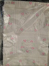 萱舍桌布防水防油客厅茶几垫餐桌长方形台布防烫pvc保护膜床头柜盖布 彩金珠粉/蕾丝 90*137cm 实拍图