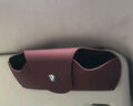 拓比应宝马车载眼镜夹x1x2x3x4x5lx6x7系530li汽车墨太阳镜收纳盒内装饰 宝马车载眼镜盒【火山红】1个装 实拍图