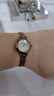 聚利时（Julius）手表女复古百搭时尚简约气质石英防水学生女士手表棕色JA-482I 实拍图
