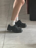 马丁（DR.MARTENS）1461 Bex夏季气质通勤光面皮黑色小厚底皮鞋单鞋 黑色 38 实拍图