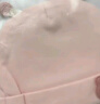 爱贝迪拉婴儿帽子秋冬款棉新生婴幼儿护卤门帽初生宝宝0到3个月胎帽 【双层】浅奶咖 大码【建议帽围42-47cm】 实拍图