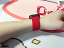 BHO【热销5万+】适用苹果手表表带apple iwatch s10/s11表带s9/se3/2单圈编织表带s8/7尼龙女士男生款 红色 40/41/42表盘S码【腕围141-154mm】 实拍图