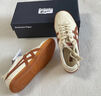 Onitsuka Tiger鬼塚虎TOKUTEN秋冬男女焦糖低帮复古舒适德训鞋 米白色 39.5 实拍图