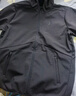 卡尔美（KELME）影鲨风衣梭织衣外套男冬季防风防水连帽加绒夹克运动冲锋 玛瑙黑 M 实拍图