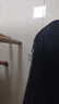 罗蒙（ROMON）灯芯绒宽松休闲裤男士秋冬中青年加厚加绒保暖百搭直筒长裤男裤 510R黑色 加绒款 4XL (195) 适合185-200斤 实拍图