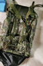 微华 110L大容量迷彩背囊户外登山包防水耐磨露营钢架战术双肩背包 绿色迷彩-110L【二】 实拍图