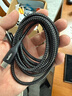 贝尔金（BELKIN）双Type-C数据线 240W快充PD3.1充电线 5A快充线 CtoC电源线 苹果电脑MacBook 480Mbps快传 2米黑 实拍图