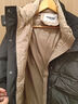 鸭鸭（YAYA）2024年新款羽绒服女中长款韩版连帽时尚百搭修身保暖冬装厚外套NZ 米色 M 160 实拍图