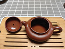 京东京造 宜兴紫砂壶 手工茶壶【原矿朱泥】煮泡茶具 柿圆壶 248ml礼盒装 实拍图