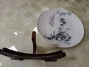 汪洋大海景德镇瓷器花瓶青花瓷中式客厅插花家居装饰工艺品博古架陶瓷摆件 竹子盘+龙架 实拍图