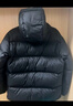 骆驼火山羽绒服男冬新款加厚连帽保暖面包服女城市轻户外 黑色 男女同款大 火山7674B XL 实拍图