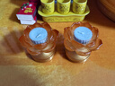 盛凡 莲花烛台酥油灯座 蜡烛台 供佛佛前供灯 水琉璃烛灯底座灯架供具 莲花琥珀款(高6.3厘米)小号/个 实拍图