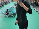 牧高笛（MOBIGARDEN）保暖内衣功能衣秋衣秋裤户外运动防寒排汗透气登山跑步内衣套装 【男款】黑灰/排汗保暖 XL 实拍图