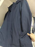 与狼共舞【加绒防风】连帽夹克男可拆卸帽2025秋冬新款男士休闲外套1025 藏青色101-加绒 2XL (185) 实拍图
